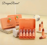 Dragon Ranee Carrot Mini Lipstick 5Pcs Set - Buy Online in Pakistan at Cosmia.pk