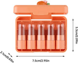 Dragon Ranee Carrot Mini Lipstick 5Pcs Set - Buy Online in Pakistan at Cosmia.pk