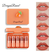 Dragon Ranee Carrot Mini Lipstick 5Pcs Set - Buy Online in Pakistan at Cosmia.pk