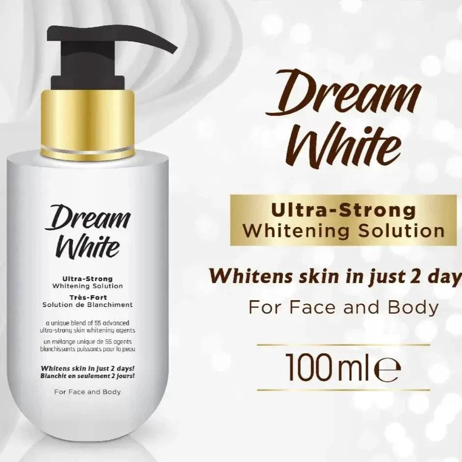 Dream White Ultra Strong Whitening Face & Body Lotion - 100ml - Buy Online in Pakistan at Cosmia.pk