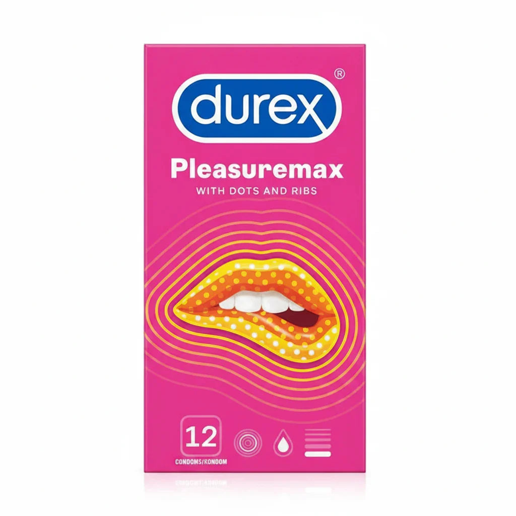 Durex Condoms Pleasure Max - 12pcs - Buy Online in Pakistan at Cosmia.pk