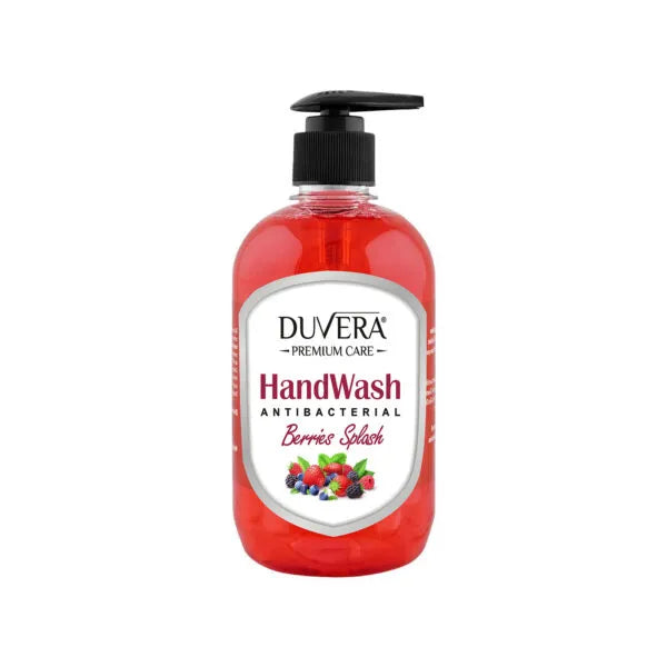 Duvera Berries Splash Antibacterial Hand Wash - 500ml - Buy Online in Pakistan at Cosmia.pk