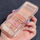 Miss Lara 9-color Blush Highlighter Eyeshadow Palette - Buy Online in Pakistan at Cosmia.pk