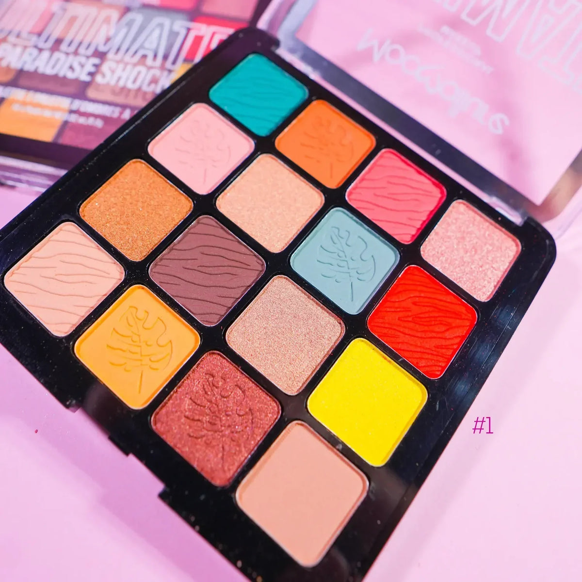Mocallure 16-color eyeshadow palette - Ultimate Paradise Shock - Buy Online in Pakistan at Cosmia.pk