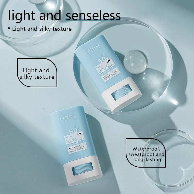 ESTELIN Hyaluronic Acid & Ceramide 50SPF Sunscreen Stick - 20g - Buy Online in Pakistan at Cosmia.pk