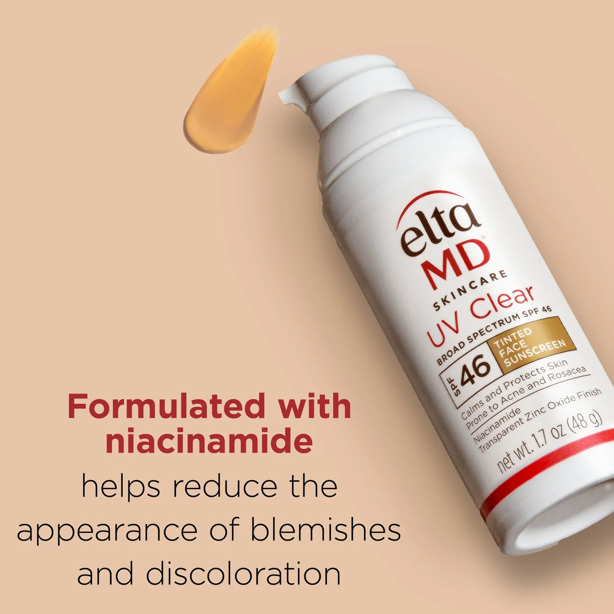 EltaMD UV Clear Tinted SPF 46 – 48g - Buy Online in Pakistan at Cosmia.pk