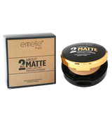 Emelie 2 in 1 Matte Pressed Powder - Buy Online in Pakistan at Cosmia.pk