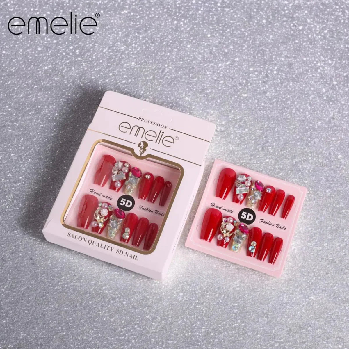 Emelie 5D Salon Quality Nails - Buy Online in Pakistan at Cosmia.pk