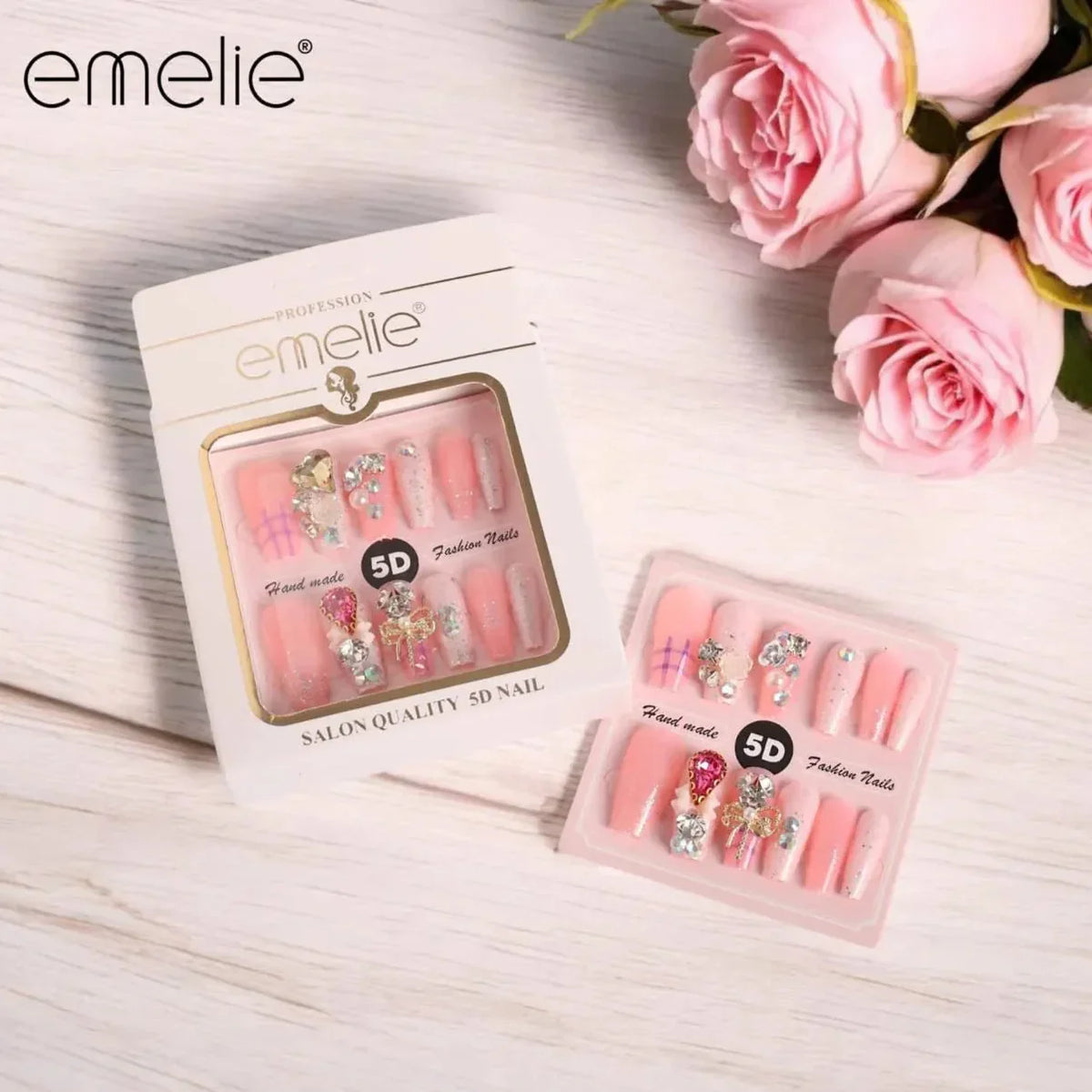 Emelie 5D Salon Quality Nails - Buy Online in Pakistan at Cosmia.pk