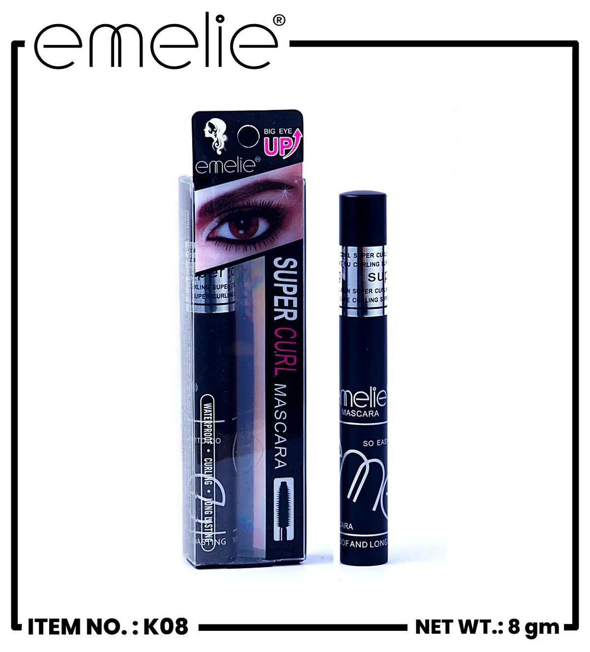 Emelie Volumizing & Lengthening Mascara – Bold Definition, All-Day Wear - Buy Online in Pakistan at Cosmia.pk