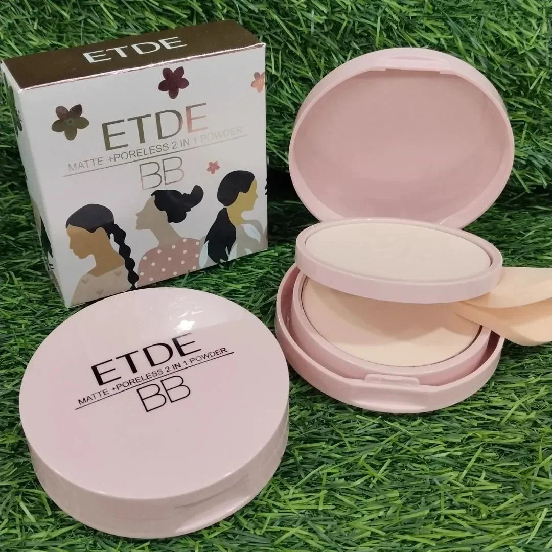 Etde 2 in 1 BB face powder - Buy Online in Pakistan at Cosmia.pk
