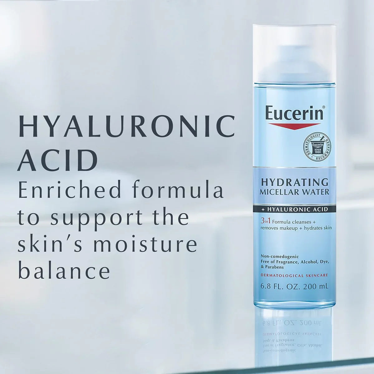 Eucerin Hydrating 3-in-1 Micellar Water 200ml - Buy Online in Pakistan at Cosmia.pk