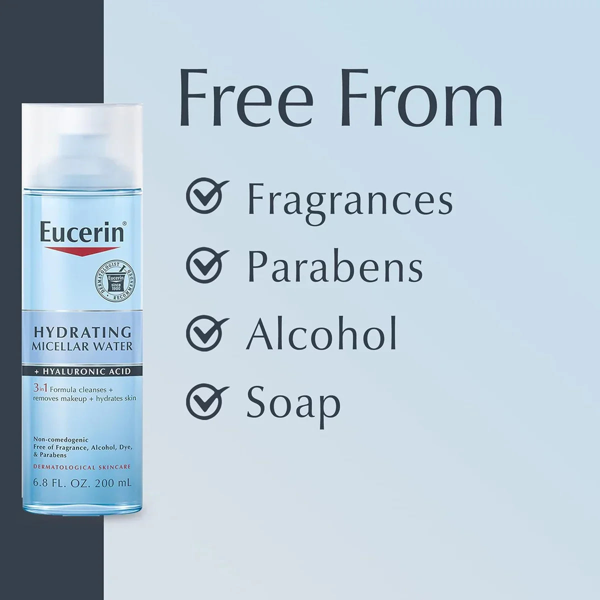 Eucerin Hydrating 3-in-1 Micellar Water 200ml - Buy Online in Pakistan at Cosmia.pk