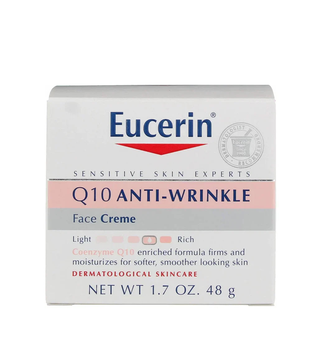 Eucerin Q10 Anti-Wrinkle Face Cream - 48g - Buy Online in Pakistan at Cosmia.pk