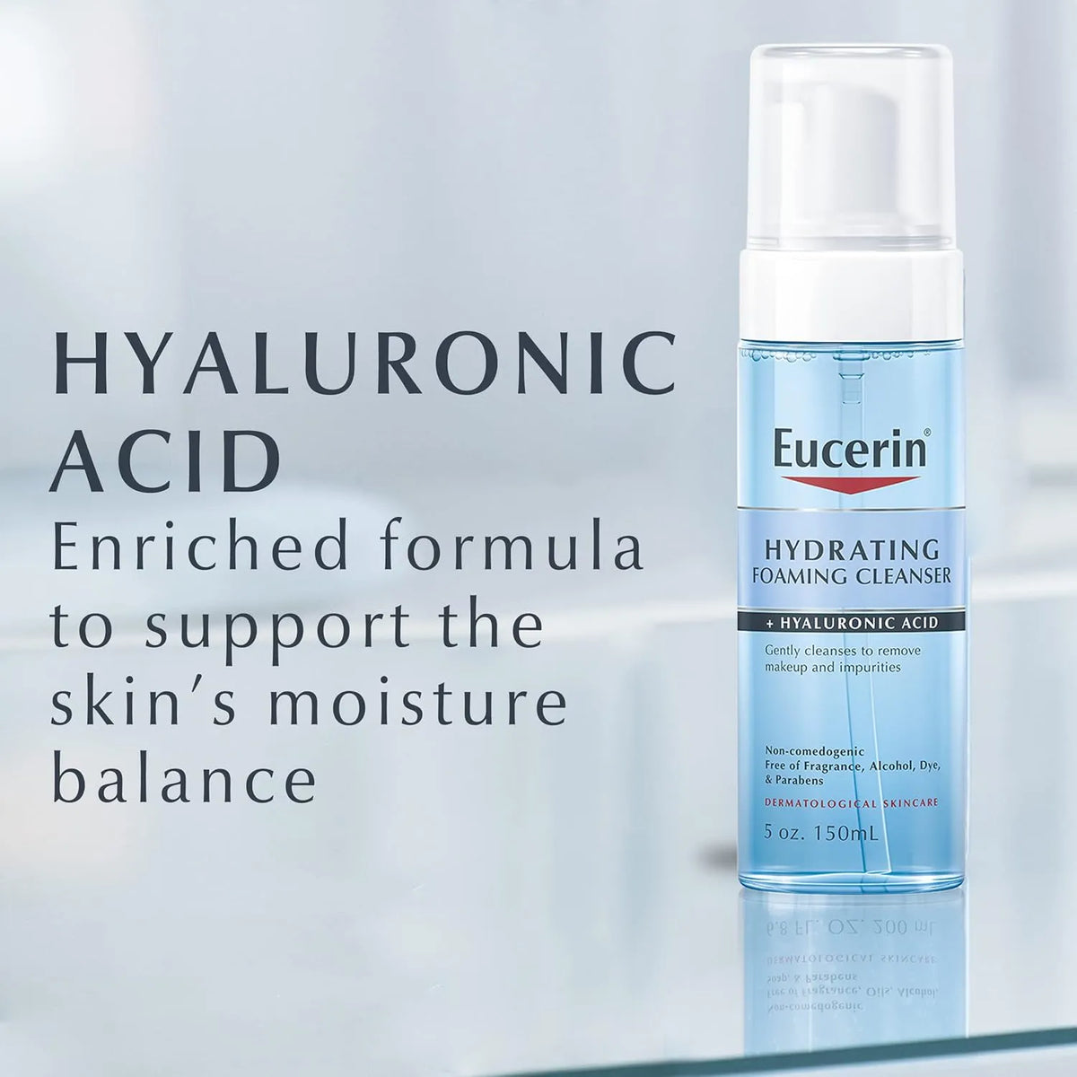 Eucerin Hydrating Foaming Cleanser 150ml - Buy Online in Pakistan at Cosmia.pk