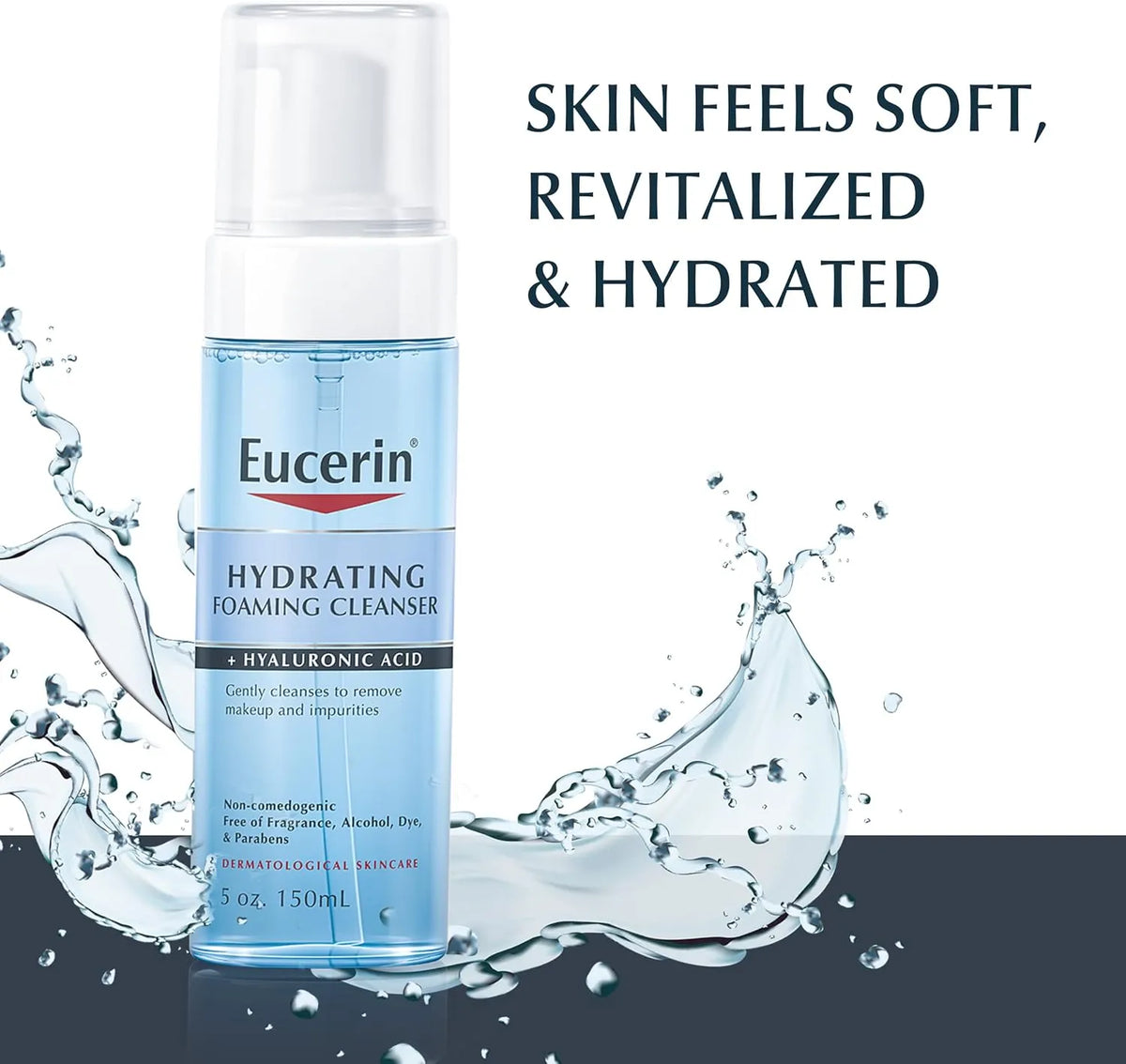 Eucerin Hydrating Foaming Cleanser 150ml - Buy Online in Pakistan at Cosmia.pk
