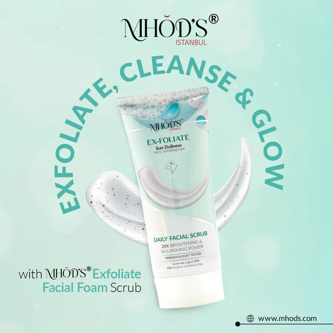Mhod’s Istanbul Exfoliate Sun Dullness Daily Facial Scrub - 100g - Buy Online in Pakistan at Cosmia.pk