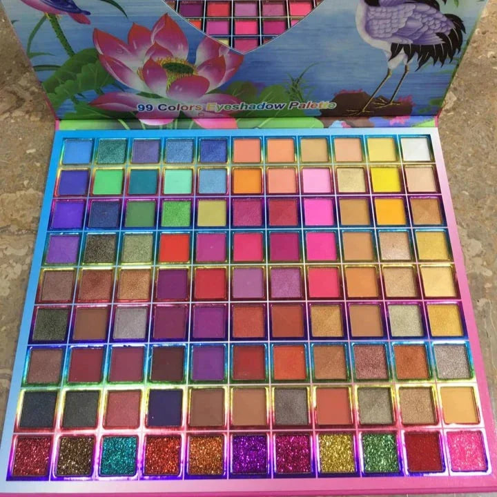 Mini Queens Pigmented Professional Eyeshadow Palette - 99 Colors - Buy Online in Pakistan at Cosmia.pk