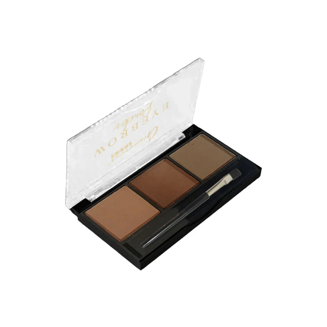 Glamorous Face 3 Color Eyebrow Powder Kit – Perfectly Defined Brows - Buy Online in Pakistan at Cosmia.pk