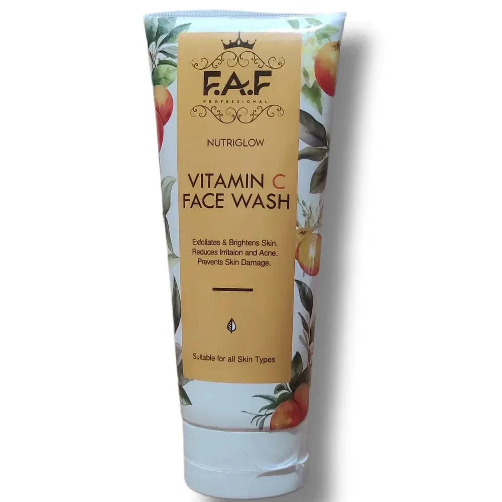 FAF Professional Vitamin C Face wash - 180ml - Buy Online in Pakistan at Cosmia.pk