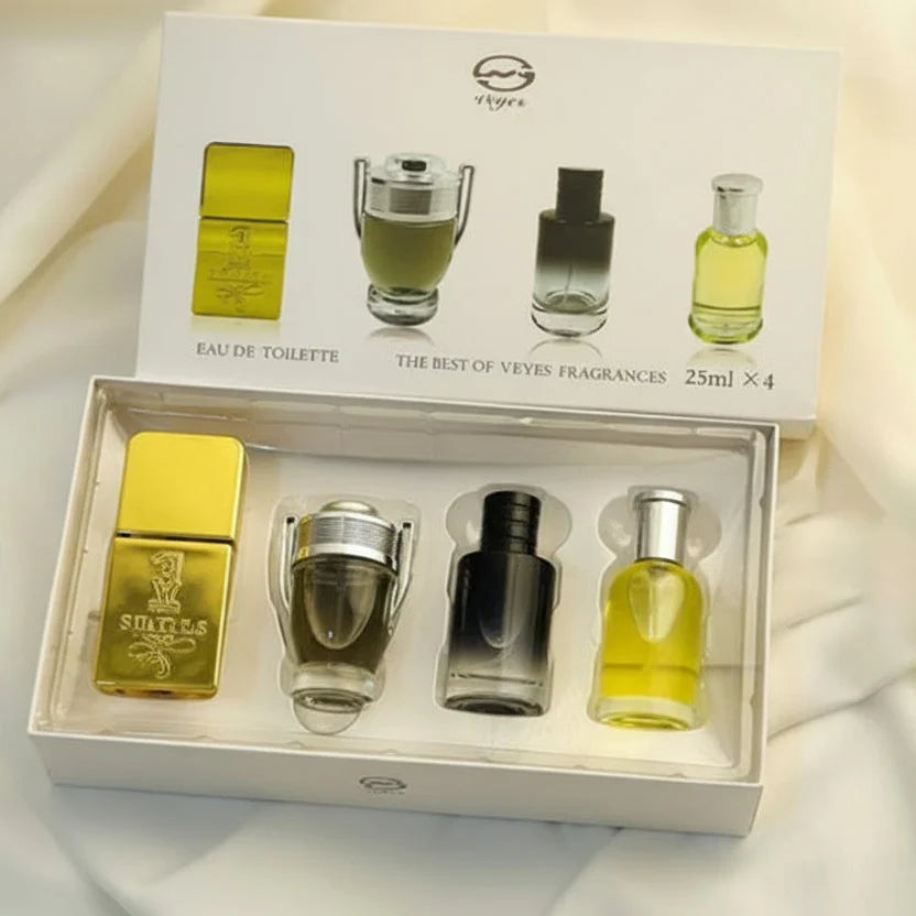 Veyes 4-in-1 perfume gift set for men - 25ml Each - Buy Online in Pakistan at Cosmia.pk