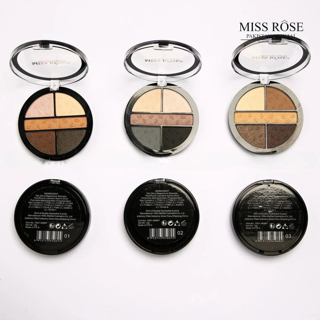 Miss Rose Eyeshadow - 5 Colors - Buy Online in Pakistan at Cosmia.pk