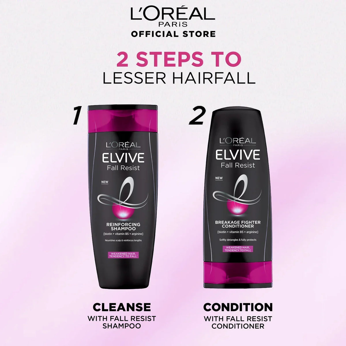 Loreal Paris Elvive Fall Resist Shampoo - Buy Online in Pakistan at Cosmia.pk