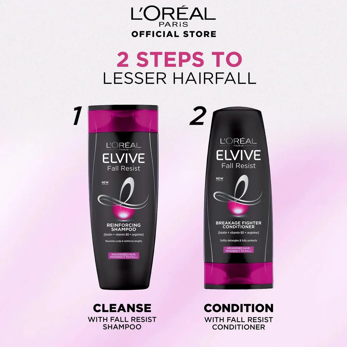 L'oreal Paris Fall Resist Conditioner 175 ml - Buy Online in Pakistan at Cosmia.pk