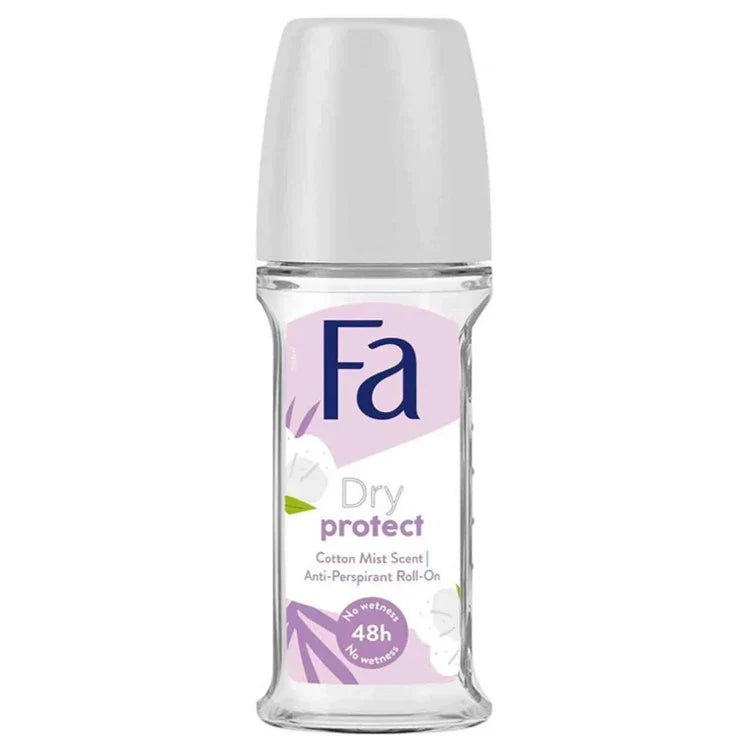 FA Roll on Anti-Perspirant Dry Protect Cotton Mist Scent - Buy Online in Pakistan at Cosmia.pk