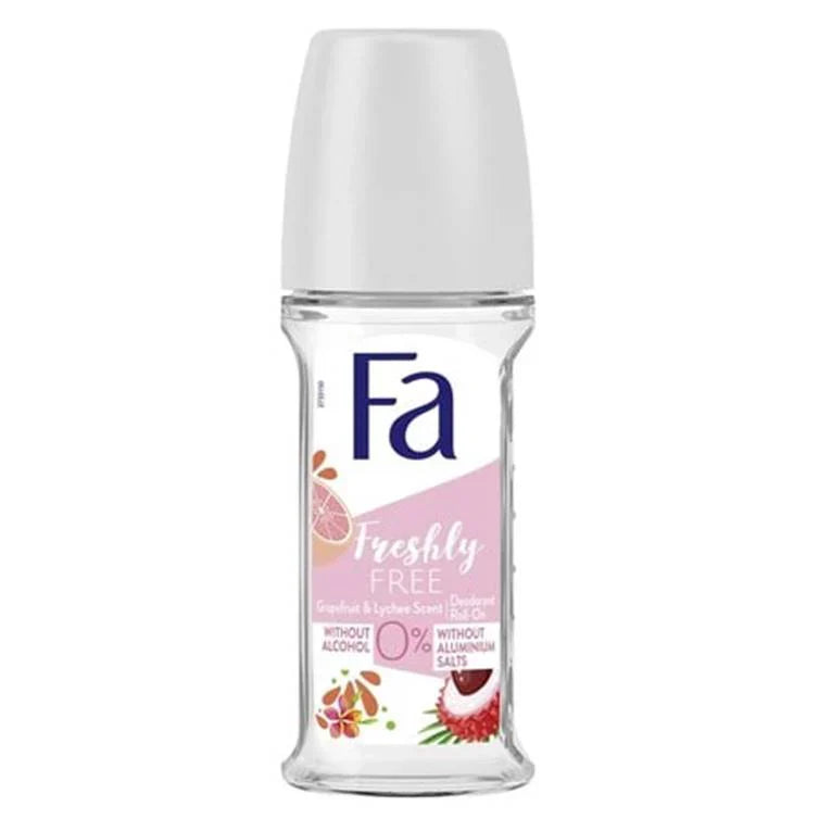 FA Roll on Deodorant Freshly Free Grapefruit & Lychee - Buy Online in Pakistan at Cosmia.pk