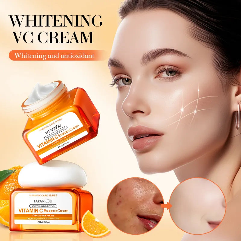 FAYANKOU Whitening Brightens Vitamin C Essence Cream - 50g - Buy Online in Pakistan at Cosmia.pk