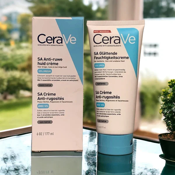 Cerave SA Smoothing Moisturising Cream Dry Rough Bumpy Skin 177ml - Buy Online in Pakistan at Cosmia.pk
