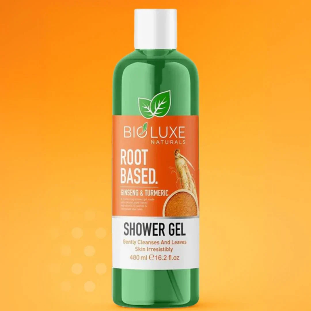 Bioluxe Naturals Root Based Shower Gel - 480ml - Buy Online in Pakistan at Cosmia.pk