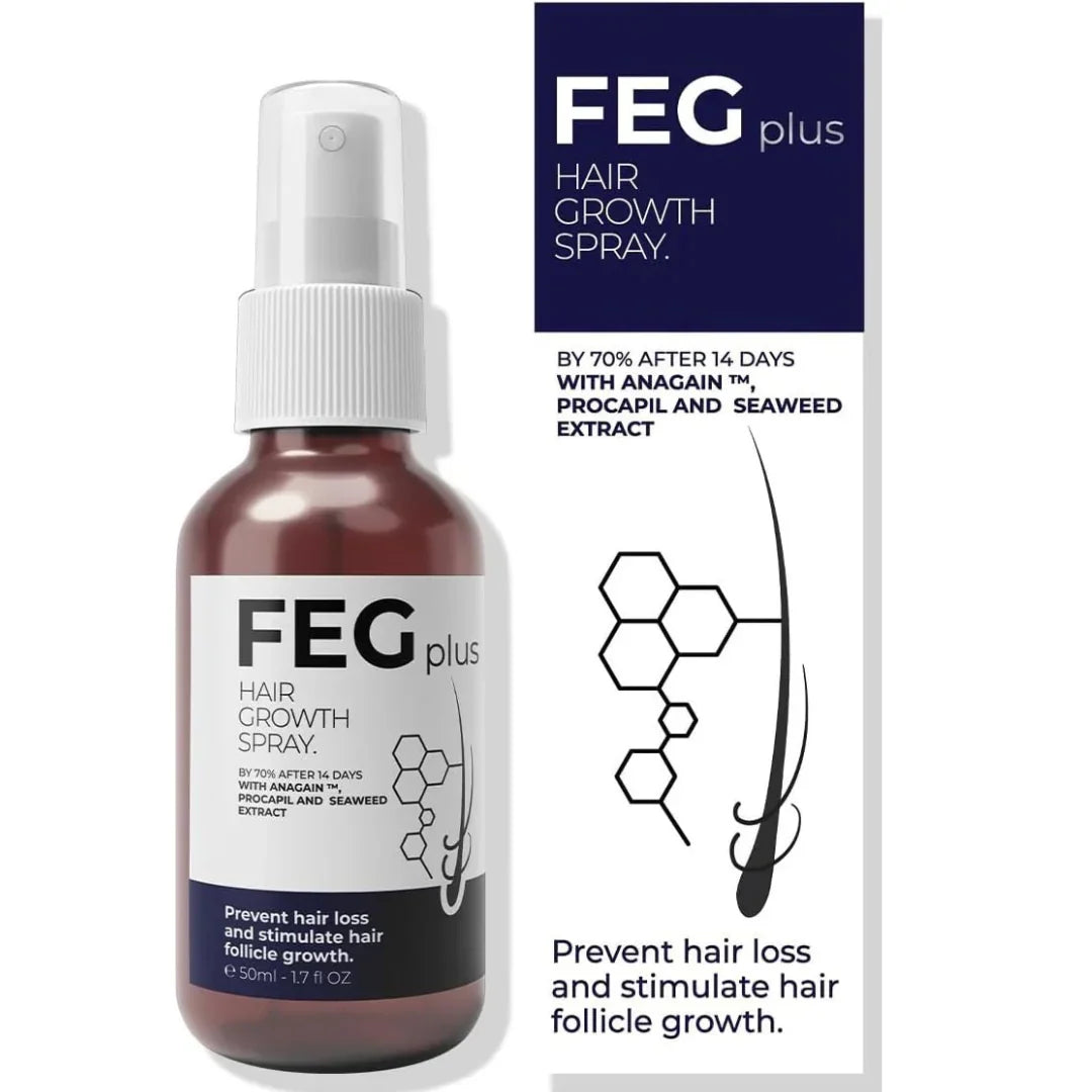 FEGPLUS Hair & Beard Growth Spary – 50ml - Buy Online in Pakistan at Cosmia.pk