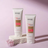 Dr Rashel White Skin Facial Mask tubes pair on pink background