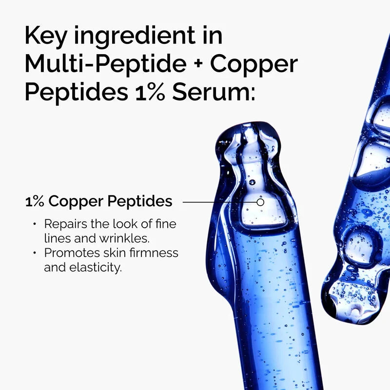 The Ordinary Multi-Peptide + Copper Peptides 1% Serum - 30ml - Buy Online in Pakistan at Cosmia.pk