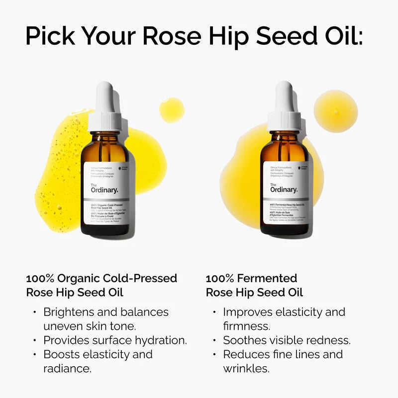 The Ordinary Rose Hip Seed Oil 100% Organic Cold-Pressed - 30ml - Buy Online in Pakistan at Cosmia.pk