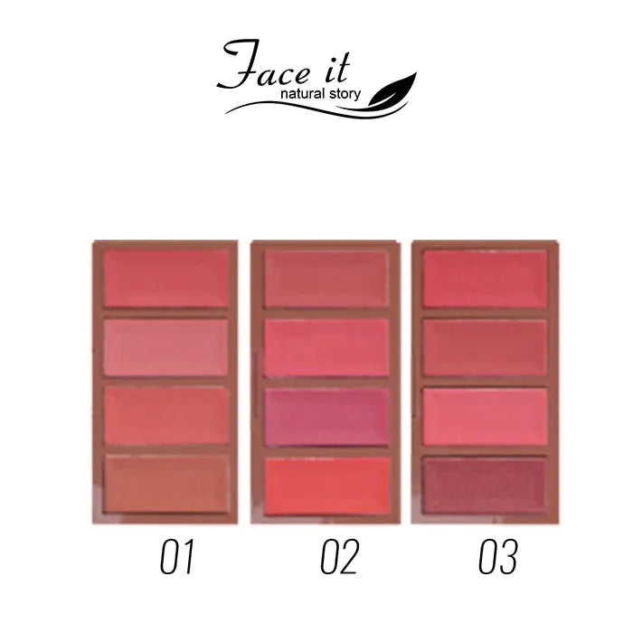 Face it 4 in 1 Soft Cheek Blusher - Buy Online in Pakistan at Cosmia.pk