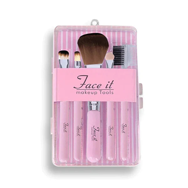 Face it Natural Story 5 Pieces Brush Kit - Buy Online in Pakistan at Cosmia.pk