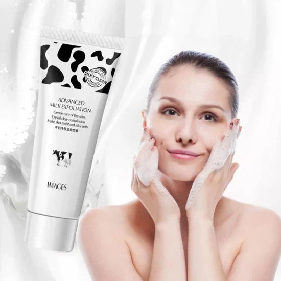 Images Milk Exfoliating Scrub Gel - Buy Online in Pakistan at Cosmia.pk