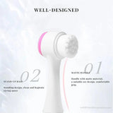 3D Double Sides Multifunctional Silicone Massage Brush - Buy Online in Pakistan at Cosmia.pk