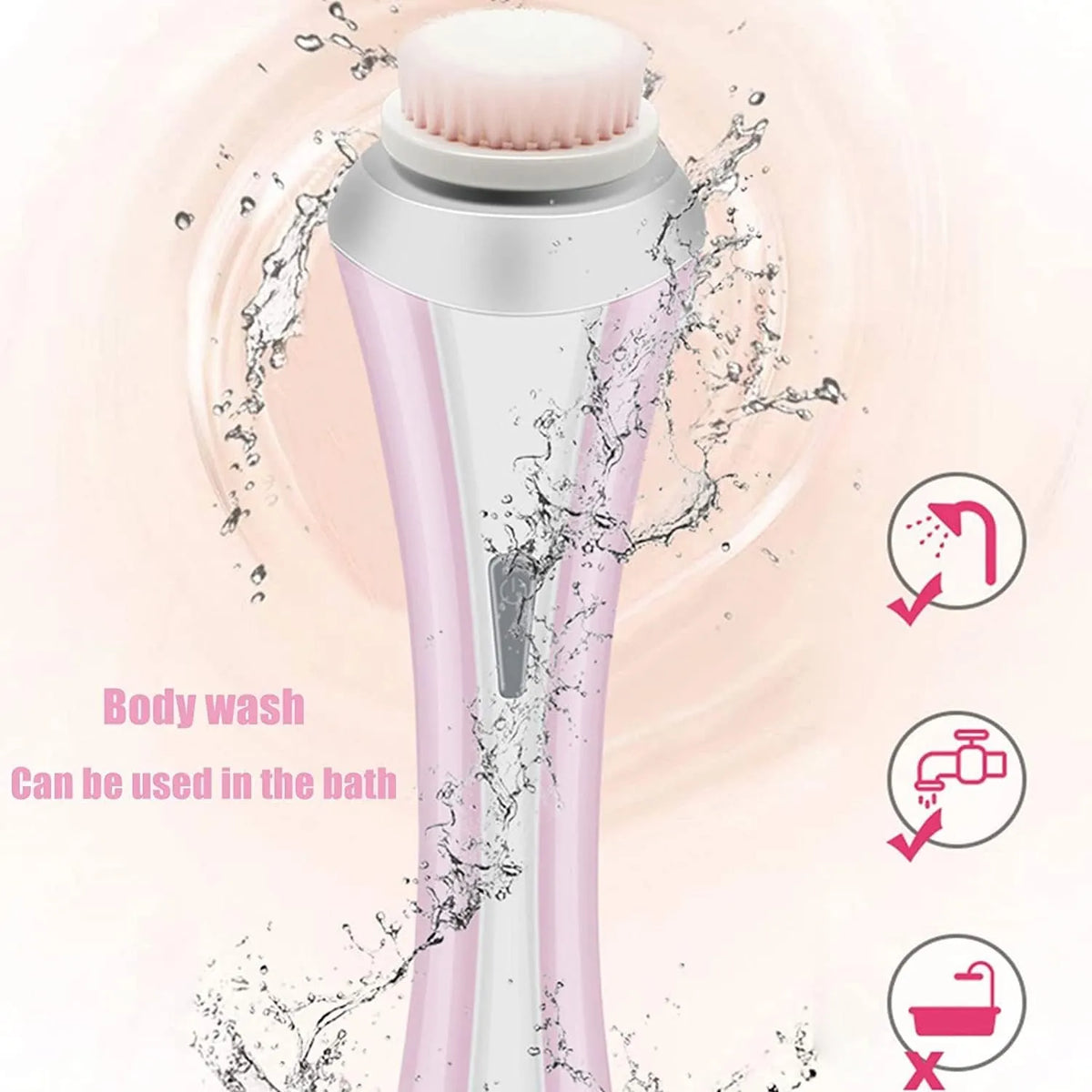 4 in 1 Facial Cleansing Brush - Buy Online in Pakistan at Cosmia.pk
