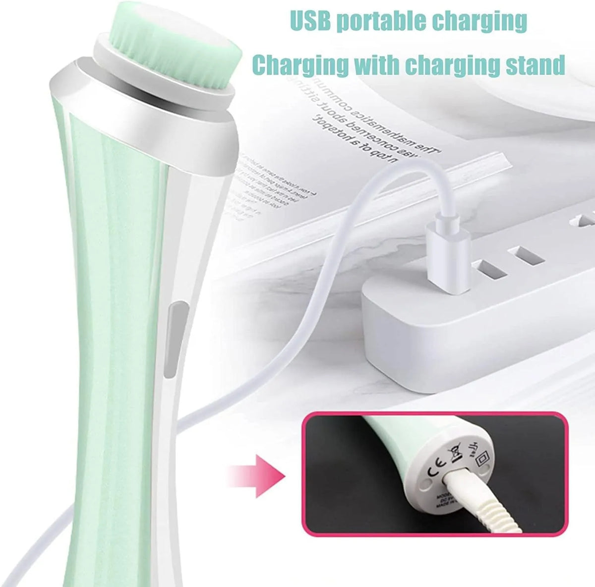 4 in 1 Facial Cleansing Brush - Buy Online in Pakistan at Cosmia.pk
