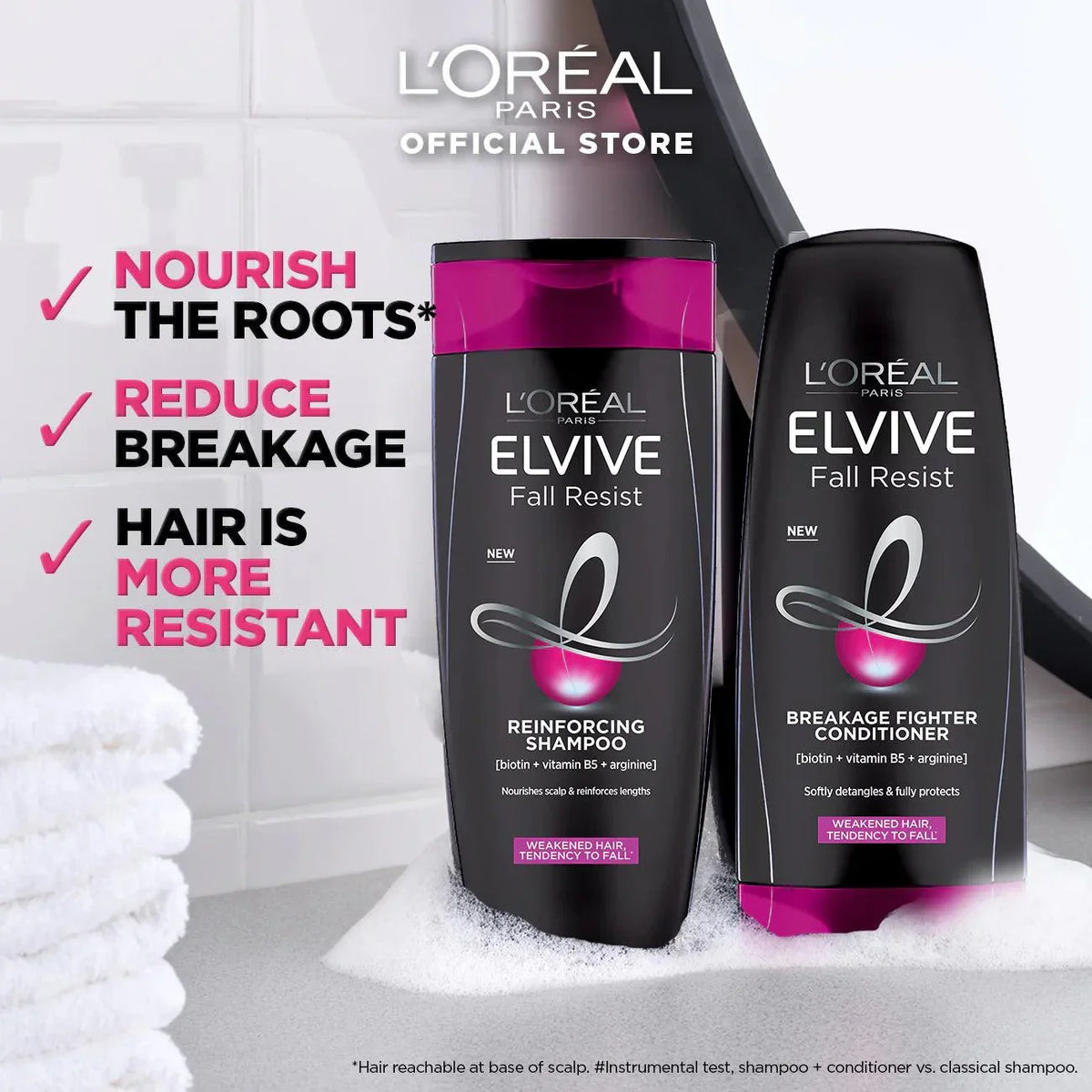 L'oreal Paris Fall Resist Conditioner 175 ml - Buy Online in Pakistan at Cosmia.pk