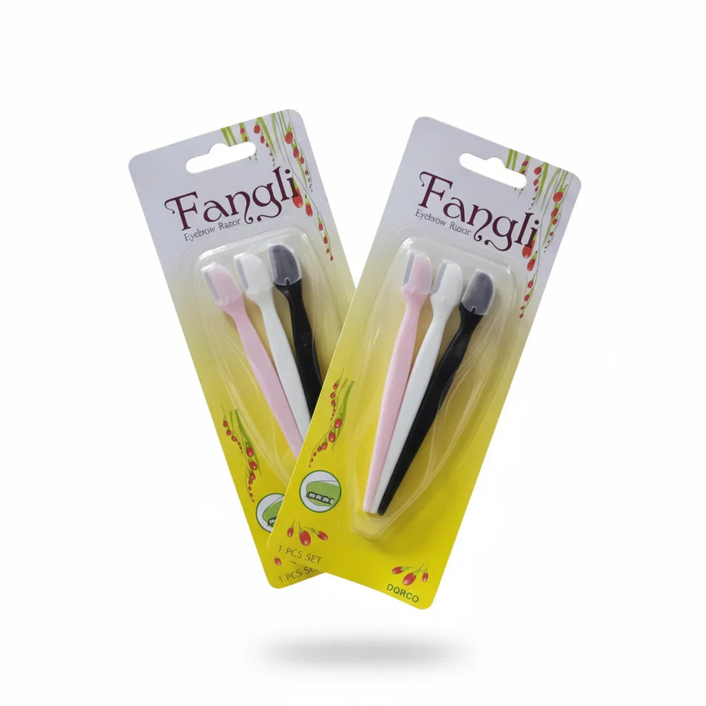 Fangli Eyebrow Razor Pack of 3 - Buy Online in Pakistan at Cosmia.pk