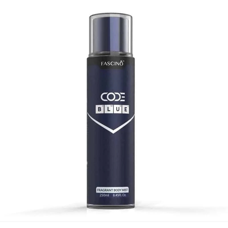 Fascino Code Blue Fragrant Body Mist 250ml - Buy Online in Pakistan at Cosmia.pk