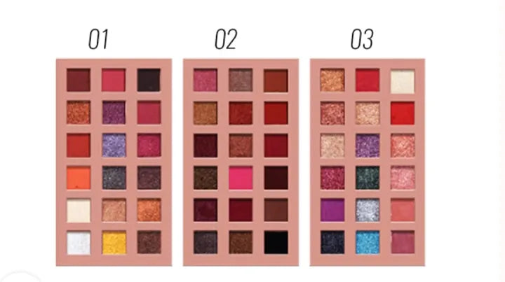 Face it Favor 18 Eyeshade Kit - Buy Online in Pakistan at Cosmia.pk