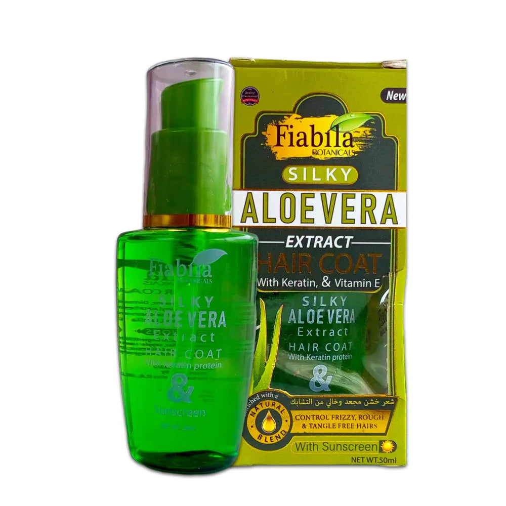 Fiabila Silky Aloe Vera Extract Hair Coat 50ml - Buy Online in Pakistan at Cosmia.pk