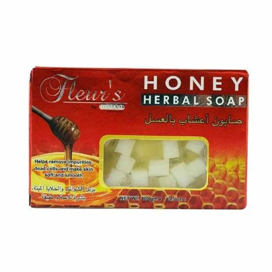 HEMANI HERBAL Fleur's Honey Soap - 100gm - Buy Online in Pakistan at Cosmia.pk