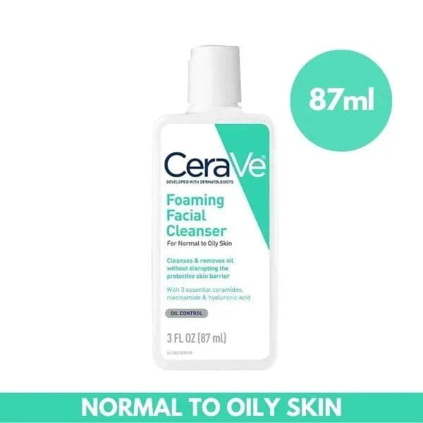 CeraVe Foaming Facial Cleanser - 87ml - Buy Online in Pakistan at Cosmia.pk